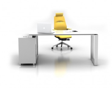 GLASS OFFICE DESK