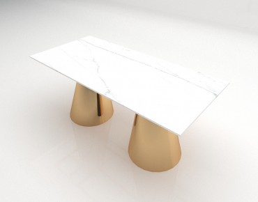 GOLD MEETING TABLE