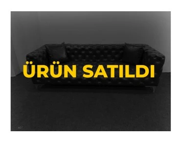 İMAJ DİKİŞLİ ÜÇLÜ KANEPE - OUTLET - ANKARA