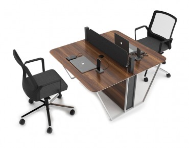 KUBA 2 PERSON WORKSTATION DESK