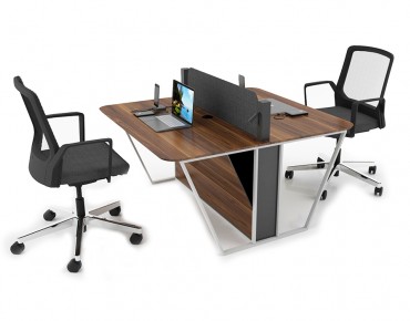 KUBA 2 PERSON WORKSTATION DESK