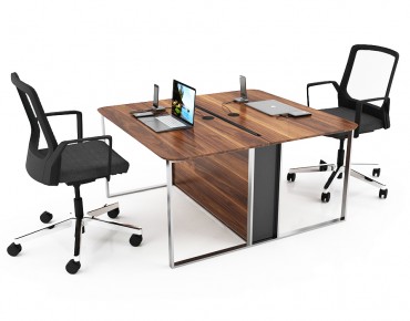 KUBA 2 PERSON WORKSTATION DESK