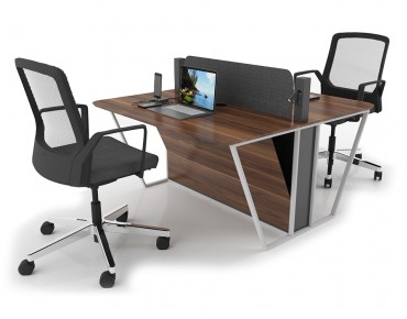 KUBA 2 PERSON WORKSTATION DESK