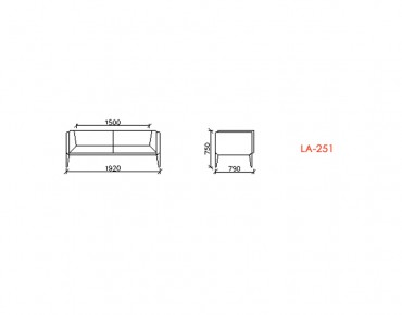 LAYER TWO AND A HALF SEAT SOFA