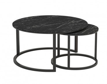 LILA DOUBLE ROUND TABLE