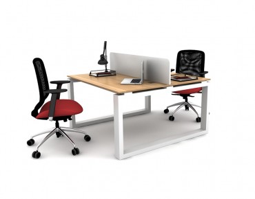 MDF 2 PERSON WORKSTATION DESK