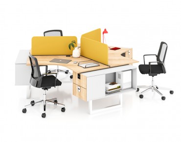 NIL 3 PERSON WORKSTATION DESK