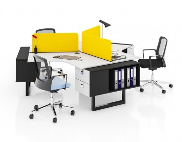 NIL 3 PERSON WORKSTATION DESK