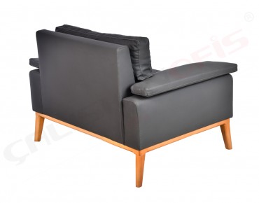 NOVA WOODEN SINGLE SOFA