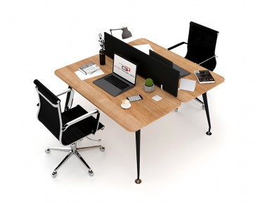 NOVALINE 2 PERSON WORKSTATION DESK