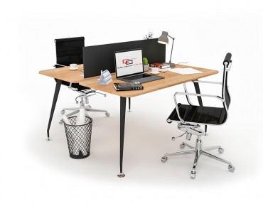 NOVALINE 2 PERSON WORKSTATION DESK