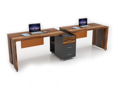 ODAK DOUBLE STUDY DESK