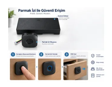 PARMAK OKUYUCULU KİLİT
