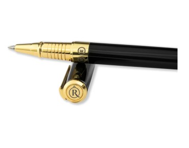 RİVİERİ SİYAH GOLD ROLLER KALEM