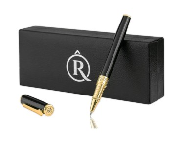 RİVİERİ SİYAH GOLD ROLLER KALEM