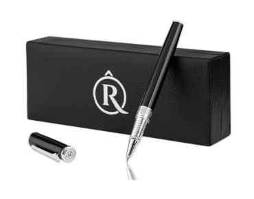 RİVİERİ SİYAH GÜMÜŞ ROLLER KALEM