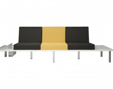 RUBİK ÜÇLÜ ÇİFT SEHPALI BEKLEME