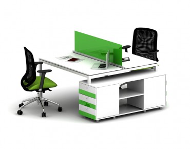 SINERJI 2 PERSON WORKSTATION DESK