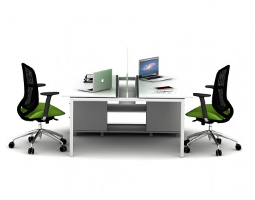 SINERJI 2 PERSON WORKSTATION DESK