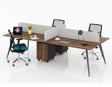 TARSUS 4 PERSON WORKSTATION DESK