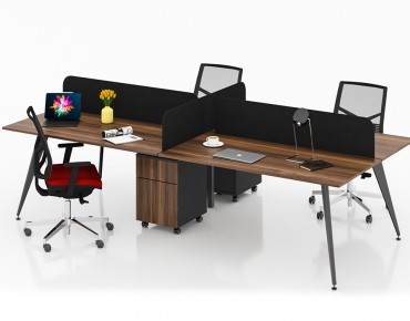 TARSUS 4 PERSON WORKSTATION DESK