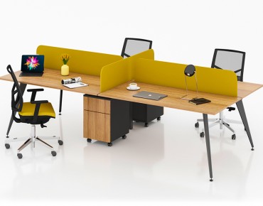 TARSUS 4 PERSON WORKSTATION DESK