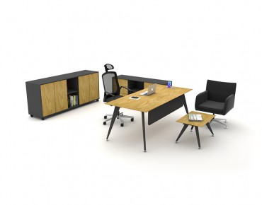 TARSUS EXECUTIVE DESK(WITHOUT DRAWER UNIT)