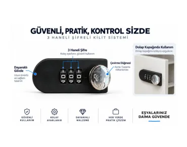 TEKLİ DOLAP KİLİTİ
