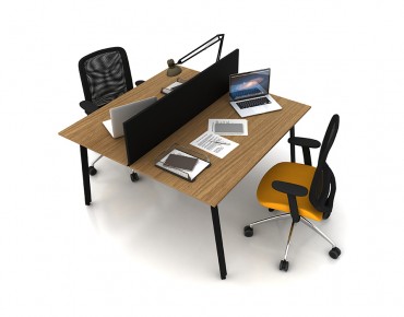 VERA 2 PERSON WORKSTATION DESK