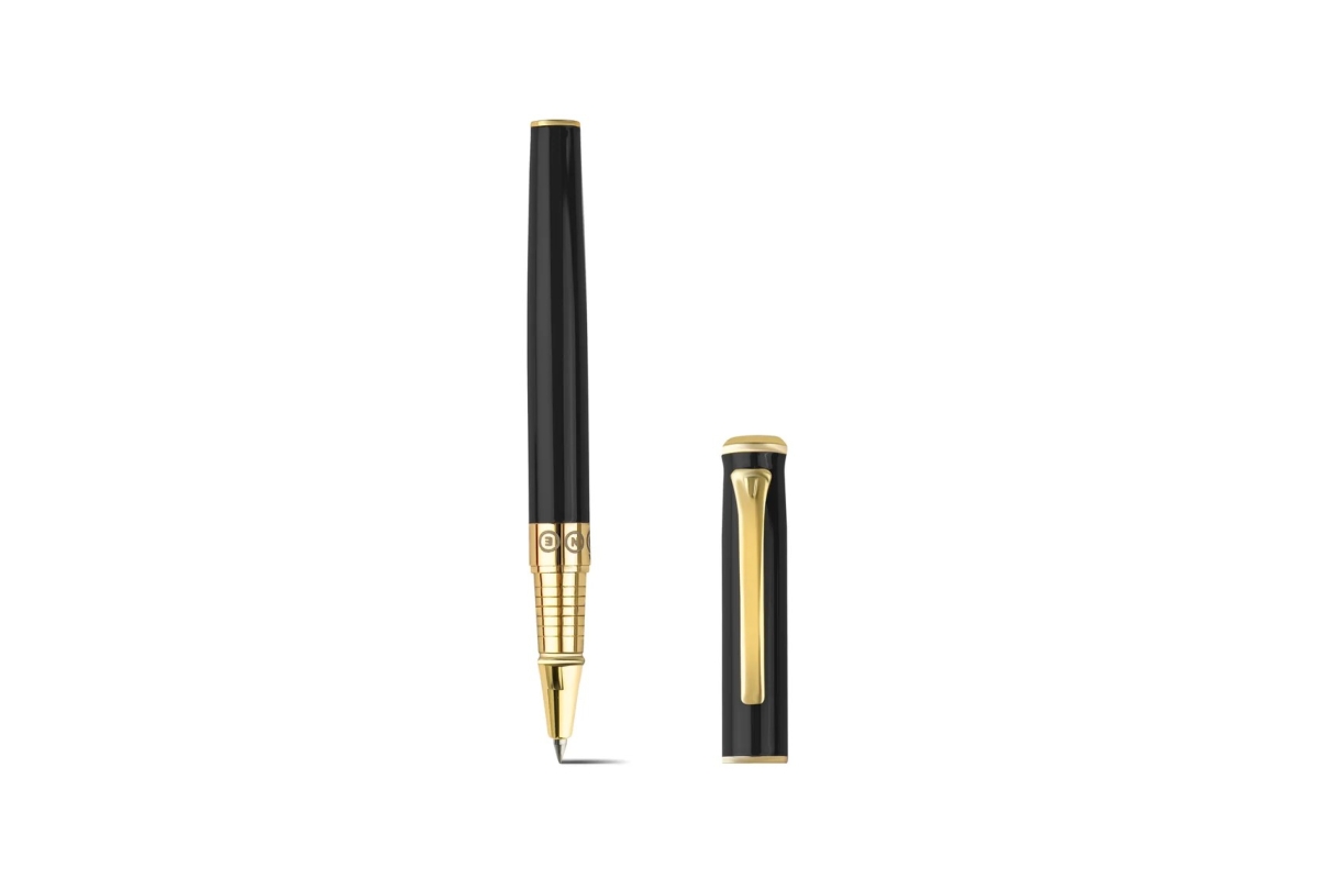RİVİERİ SİYAH GOLD ROLLER KALEM