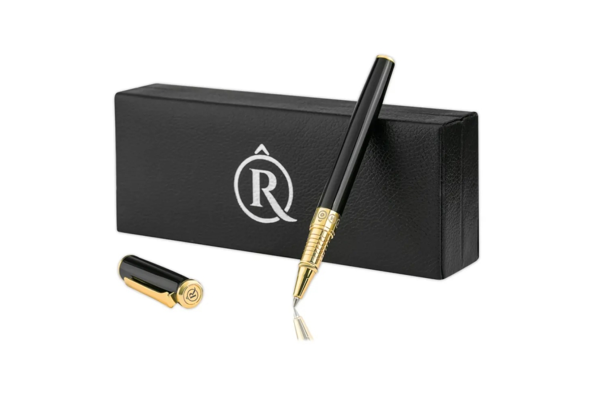 RİVİERİ SİYAH GOLD ROLLER KALEM