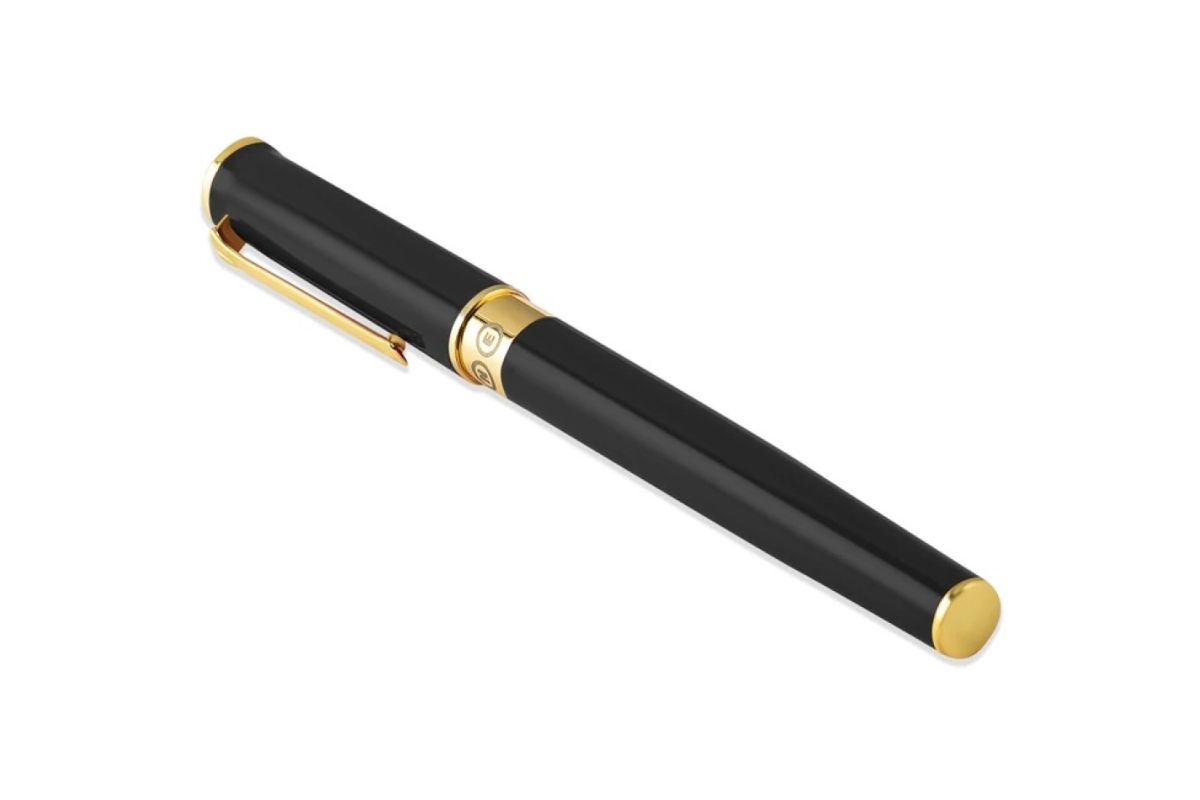 RİVİERİ SİYAH GOLD ROLLER KALEM