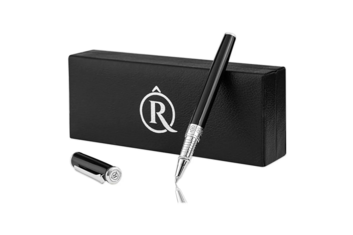 RİVİERİ SİYAH GÜMÜŞ ROLLER KALEM
