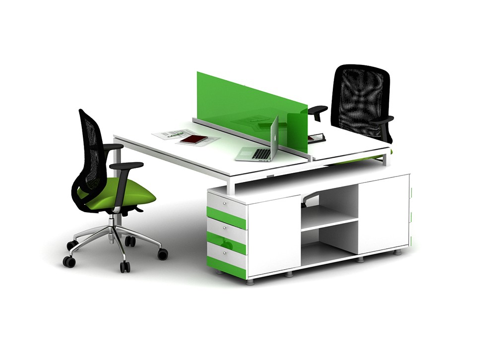 SINERJI 2 PERSON WORKSTATION DESK