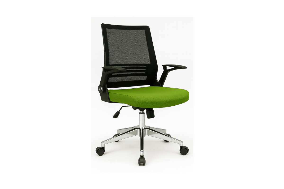 SMART WORKING CHAIR (CHROME LEGS)