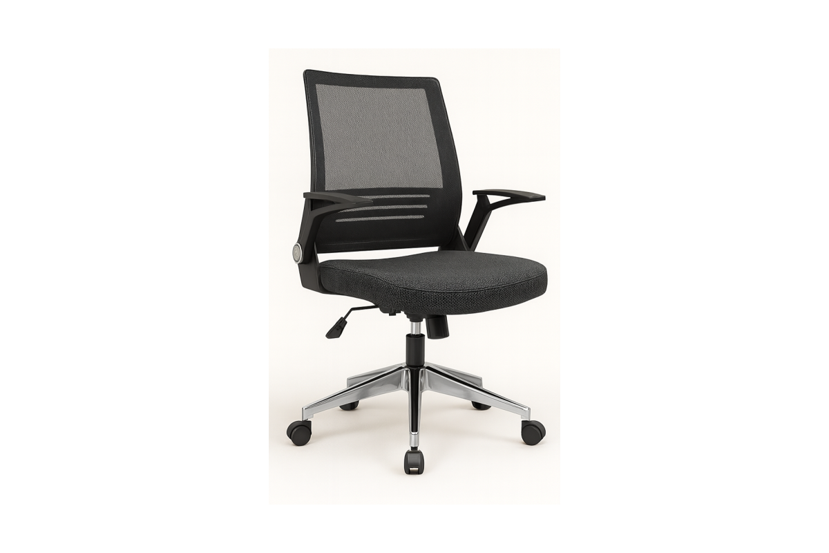 SMART WORKING CHAIR (CHROME LEGS)