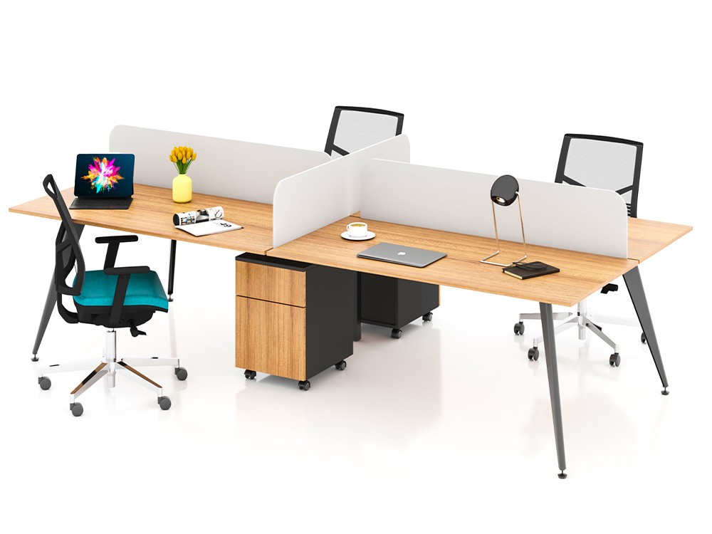 TARSUS 4 PERSON WORKSTATION DESK