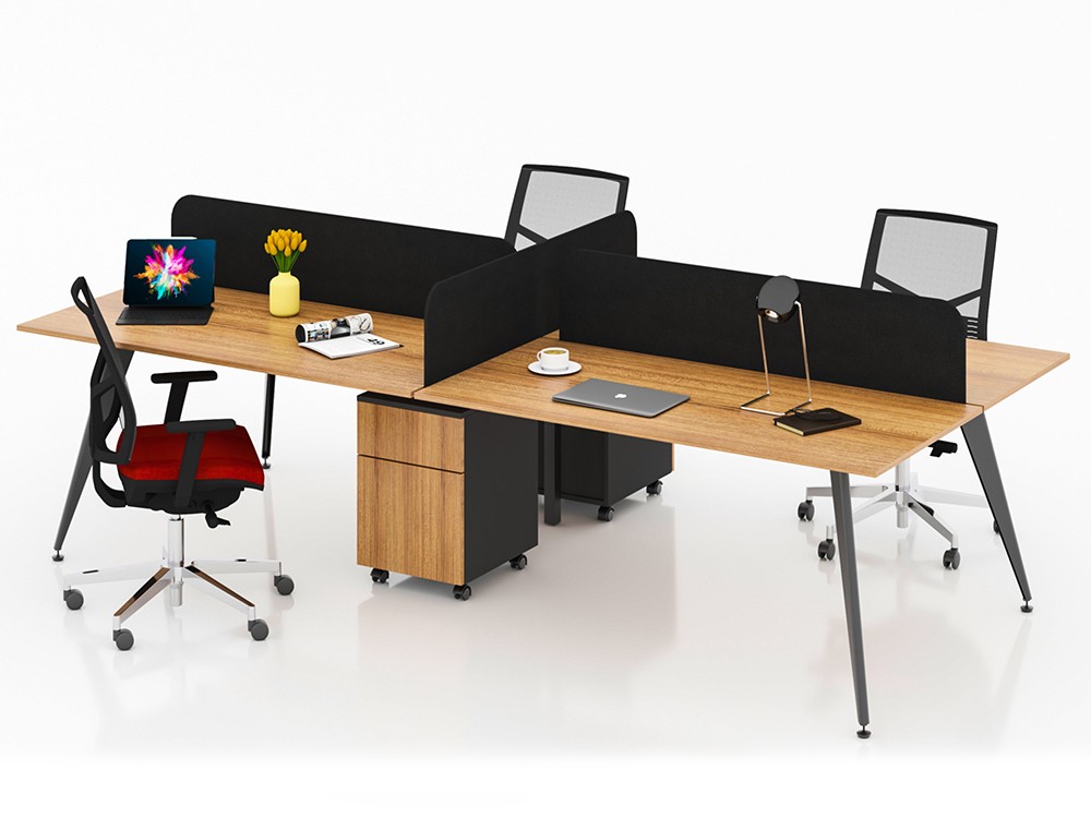 TARSUS 4 PERSON WORKSTATION DESK