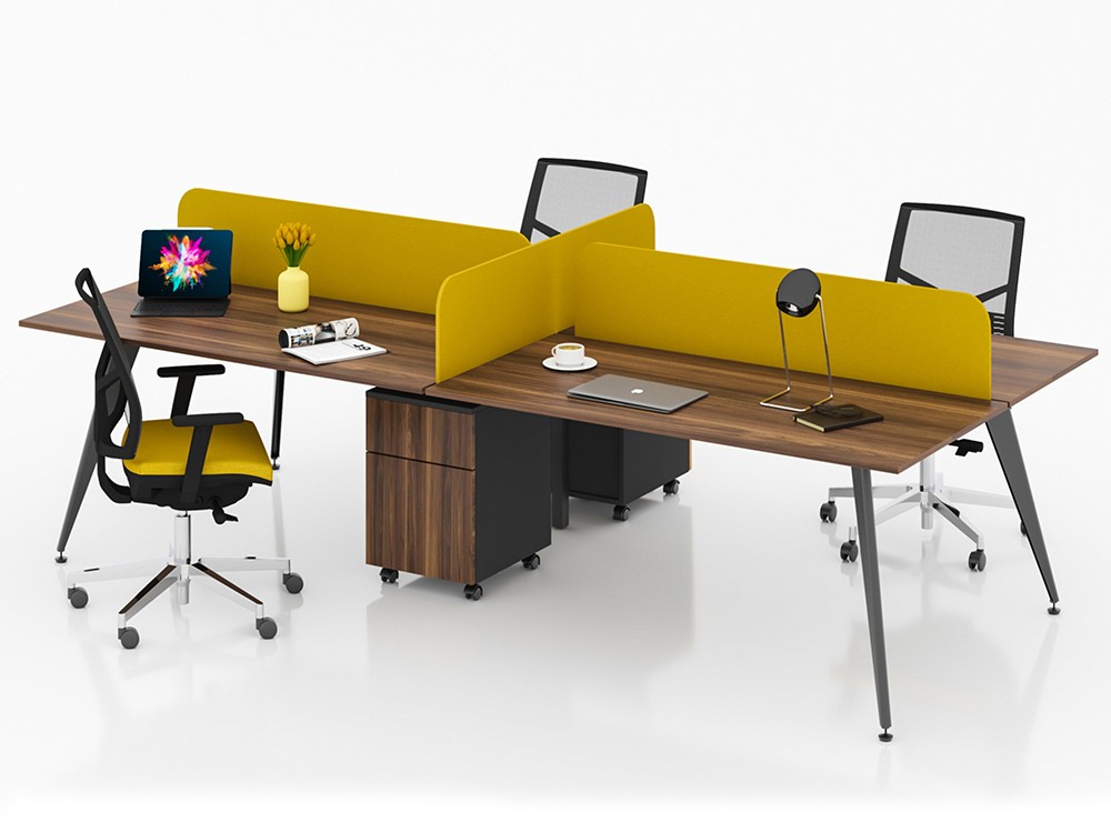 TARSUS 4 PERSON WORKSTATION DESK