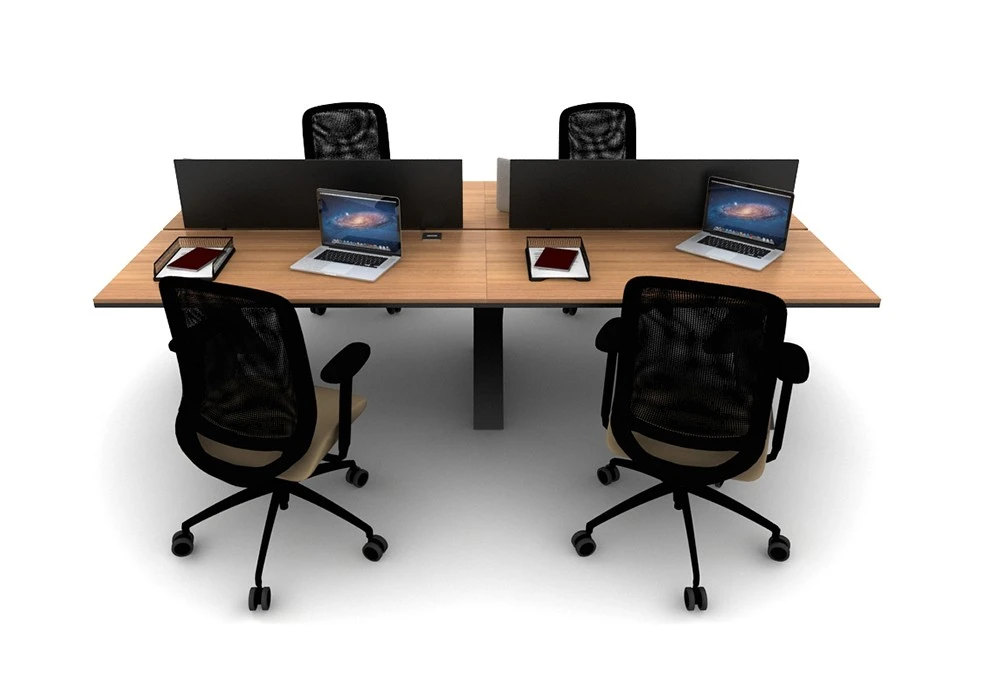 X 4 Person Workstatıon Desk
